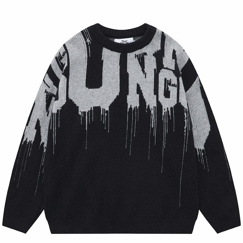 Y2K GorpCore Sweater Streetwear Sweater Streetwear | Y2K-GorpCore™