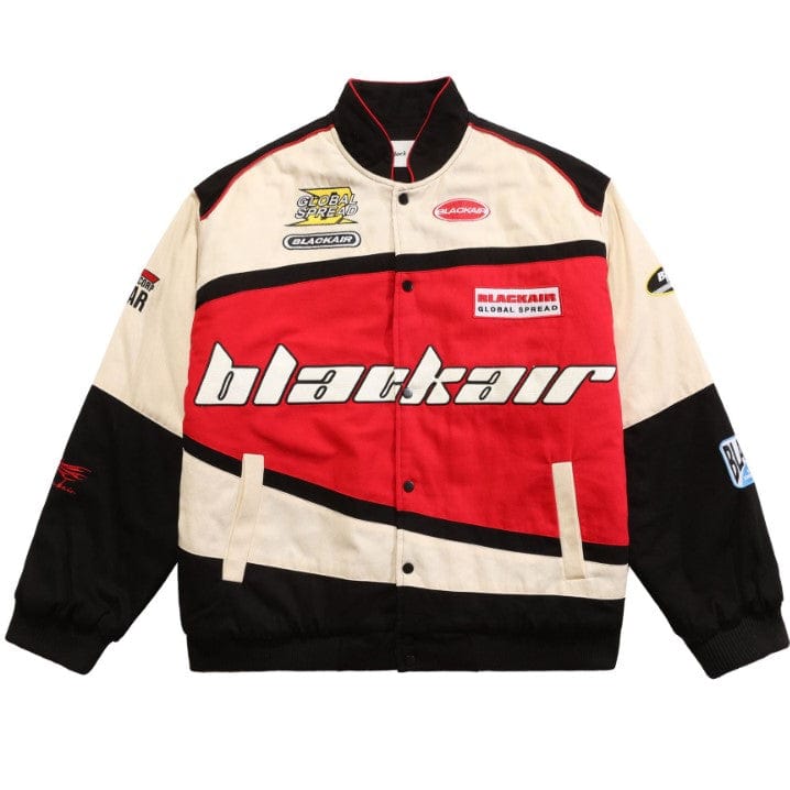 Y2K GorpCore Embroidered Racing Jacket Embroidered Racing Jacket | Y2K-GorpCore™