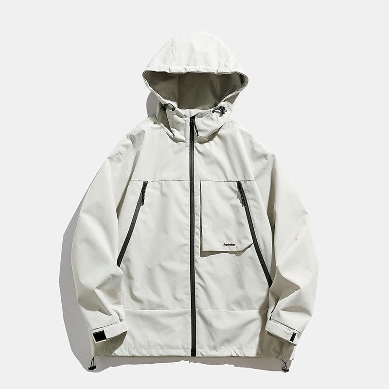 Y2K GorpCore Blanc / M Veste Gorpcore Double Zip Veste Gorpcore Double Zip  | Y2K-GorpCore™