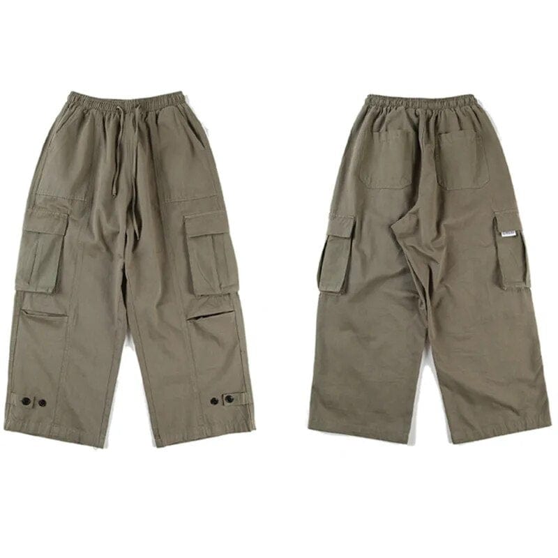 Pantalon Cargo Homme Beige