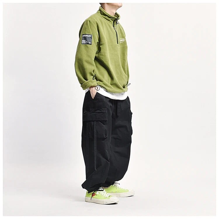 Y2K GorpCore Pantalon Cargo élastique Cheville Homme Pantalon Cargo élastique Cheville Homme | Y2K-GorpCore™