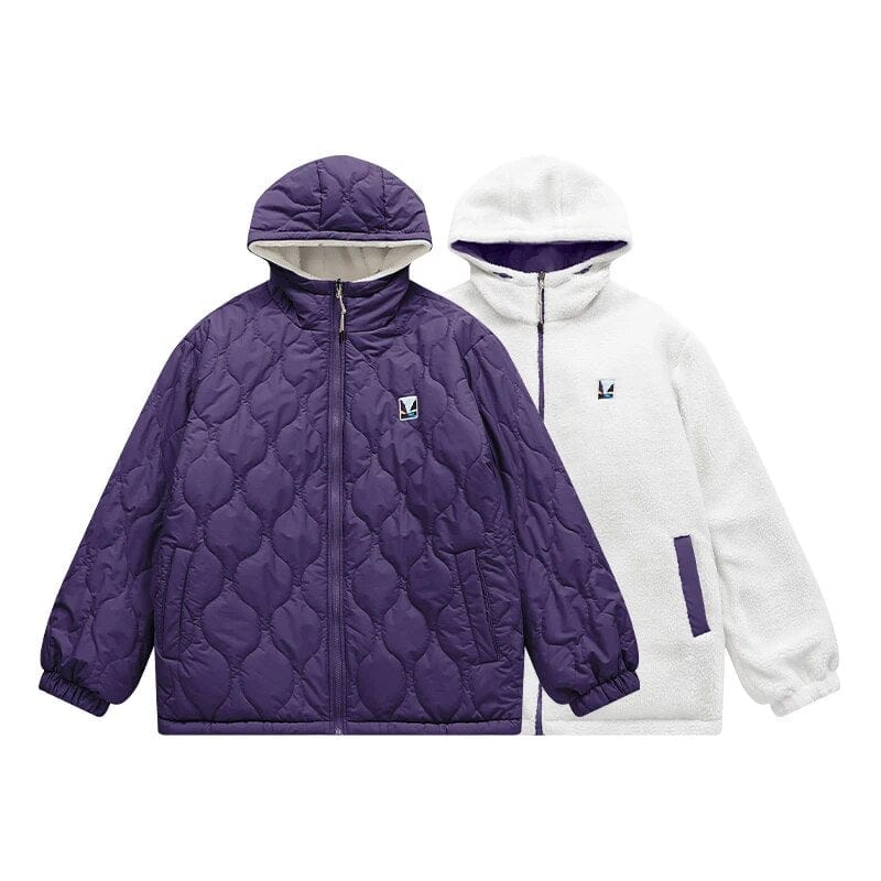 Y2K GorpCore Violet / S Manteau Streetwear Manteau Streetwear | Y2K-GorpCore™