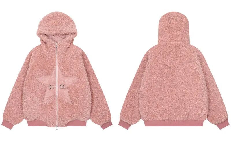 Y2K GorpCore Rose / M Sweat Polaire Sweat Polaire | | Y2K-GorpCore™