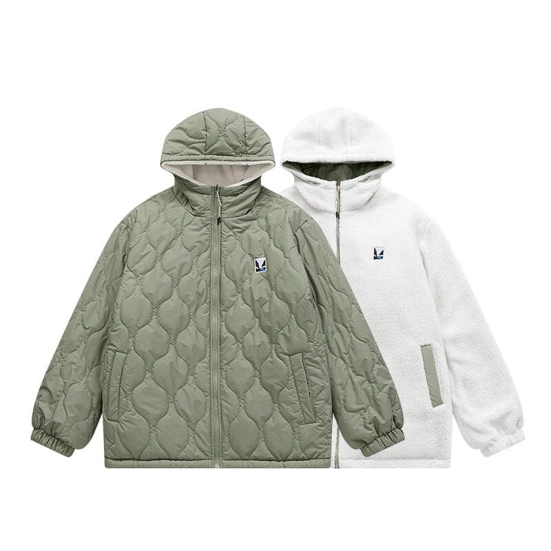 Y2K GorpCore Vert / S Manteau Streetwear Manteau Streetwear | Y2K-GorpCore™