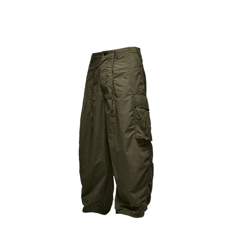 Pantalon Cargo Vert Kaki