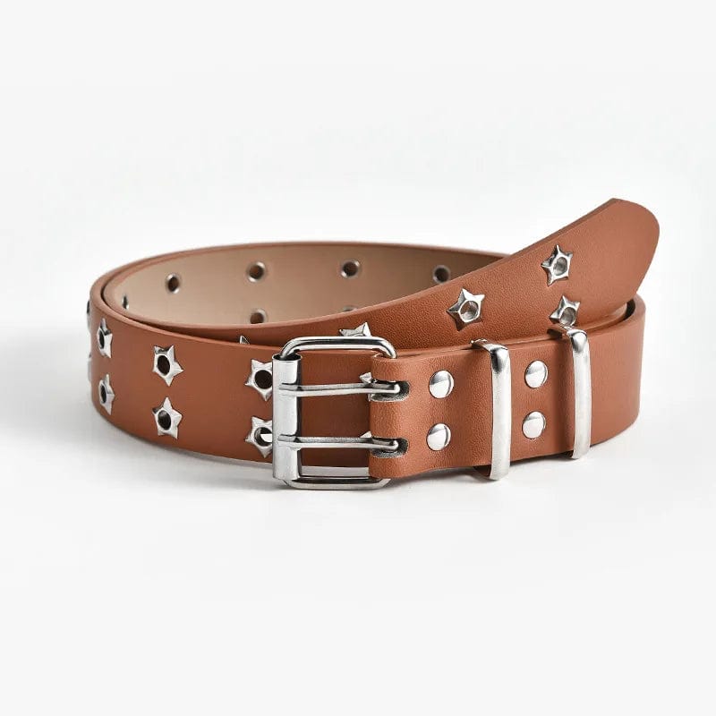 Y2K GorpCore Camel / 110cm Ceinture étoile Y2K Ceinture étoile Y2K | Y2K-GorpCore™