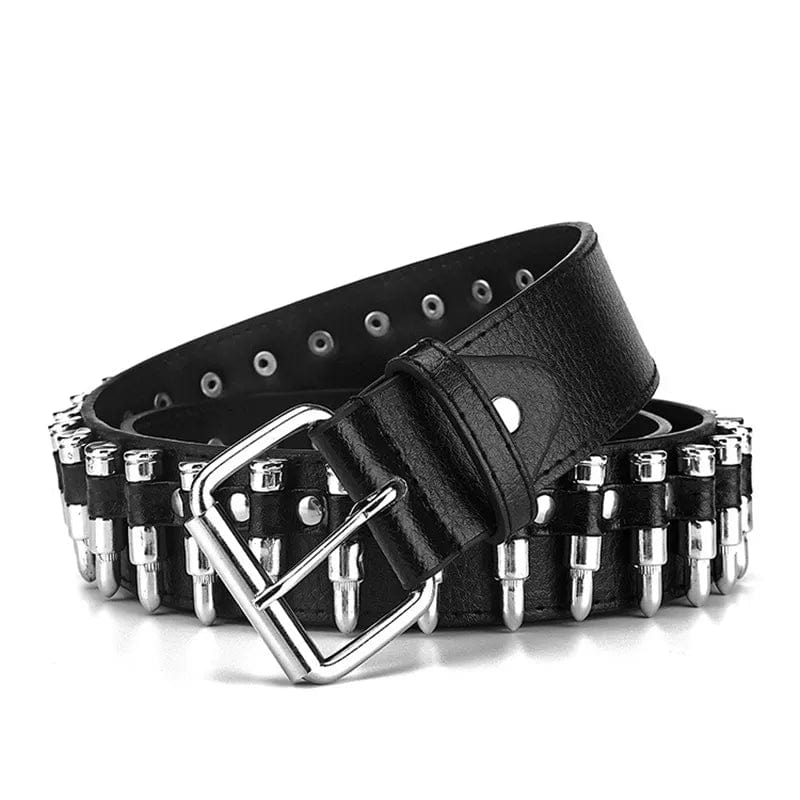 Y2K GorpCore Noir Ceinture Y2K Retro Ceinture Y2K Retro | Y2K-GorpCore™