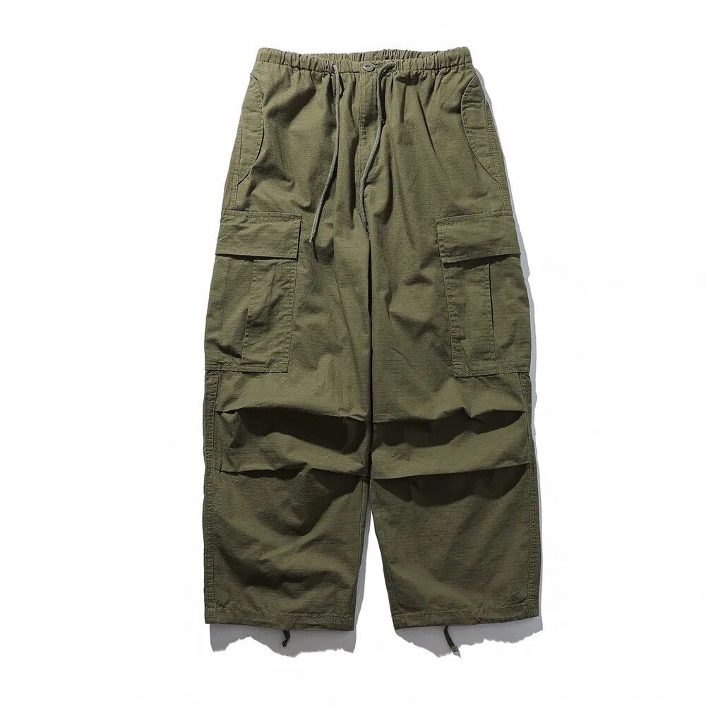 Y2K GorpCore Vert / M Pantalon Cargo Vert Kaki Pantalon Cargo Vert Kaki | Y2K-GorpCore™