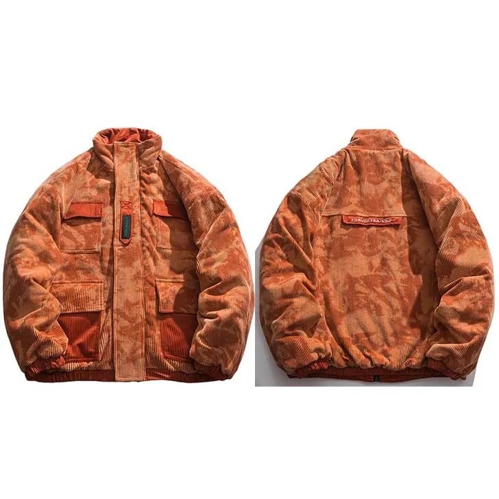 Y2K GorpCore Orange / M Manteau Vintage Manteau Vintage | Y2K-GorpCore™