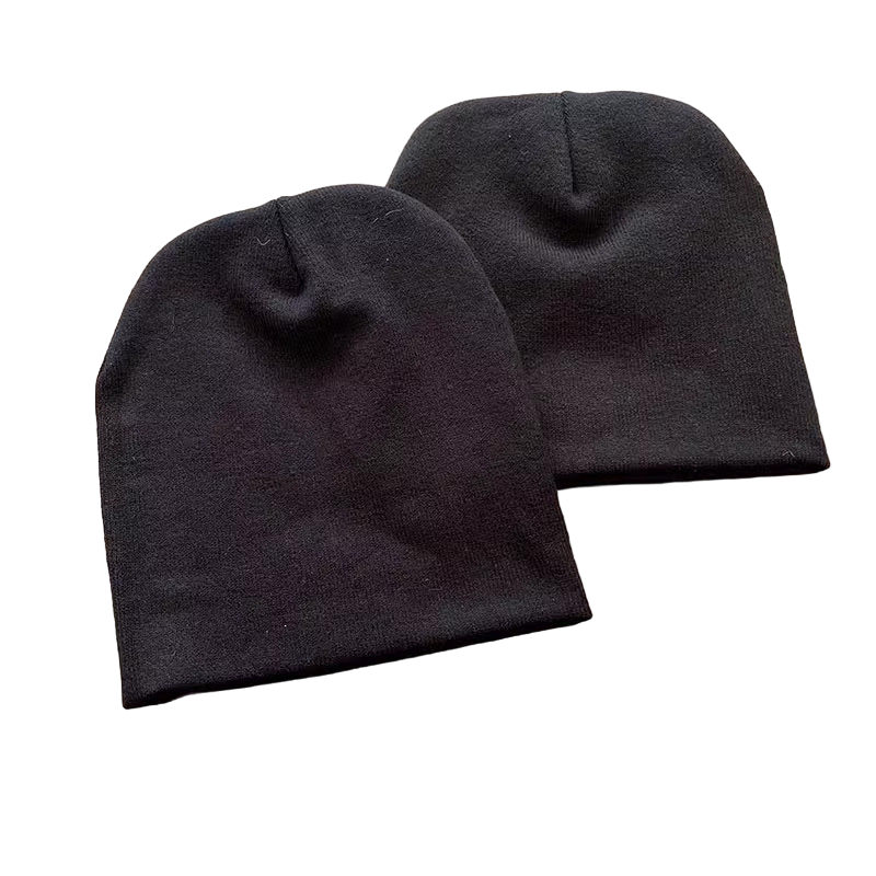 Beanie noir Y2K