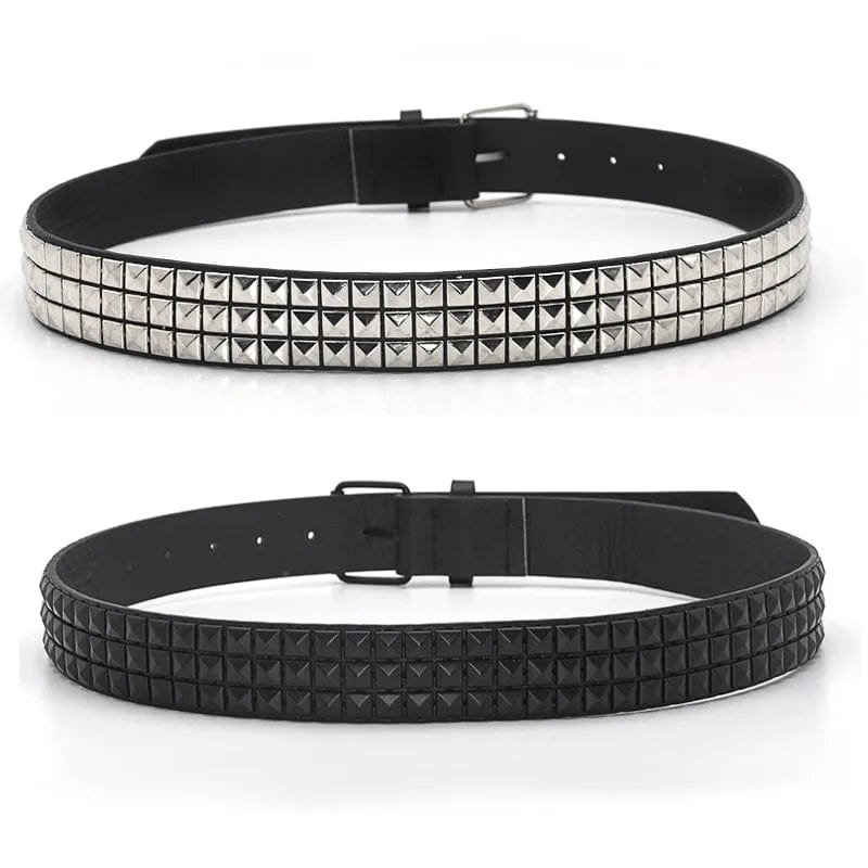 Ceinture Strass noir Y2K