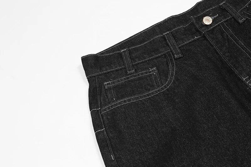 Y2K Jeans Black