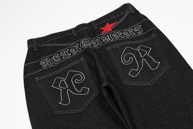 Y2K Jeans Black