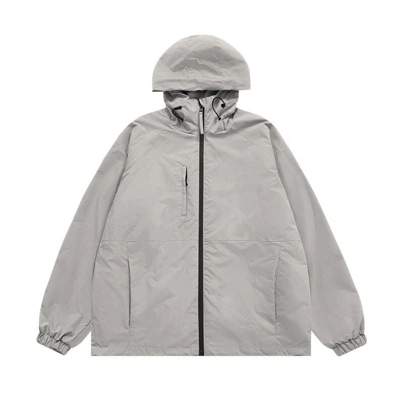 Gorpcore Puffer Jacket gris