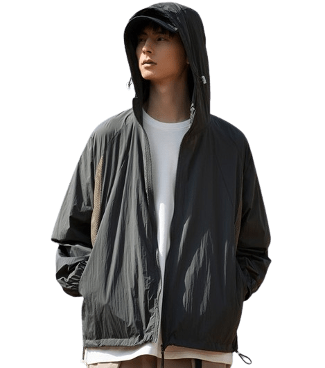 Jackets grise Oversized Gorpcore