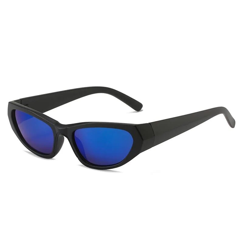 Lunette de Soleil GorpCore bleu noir