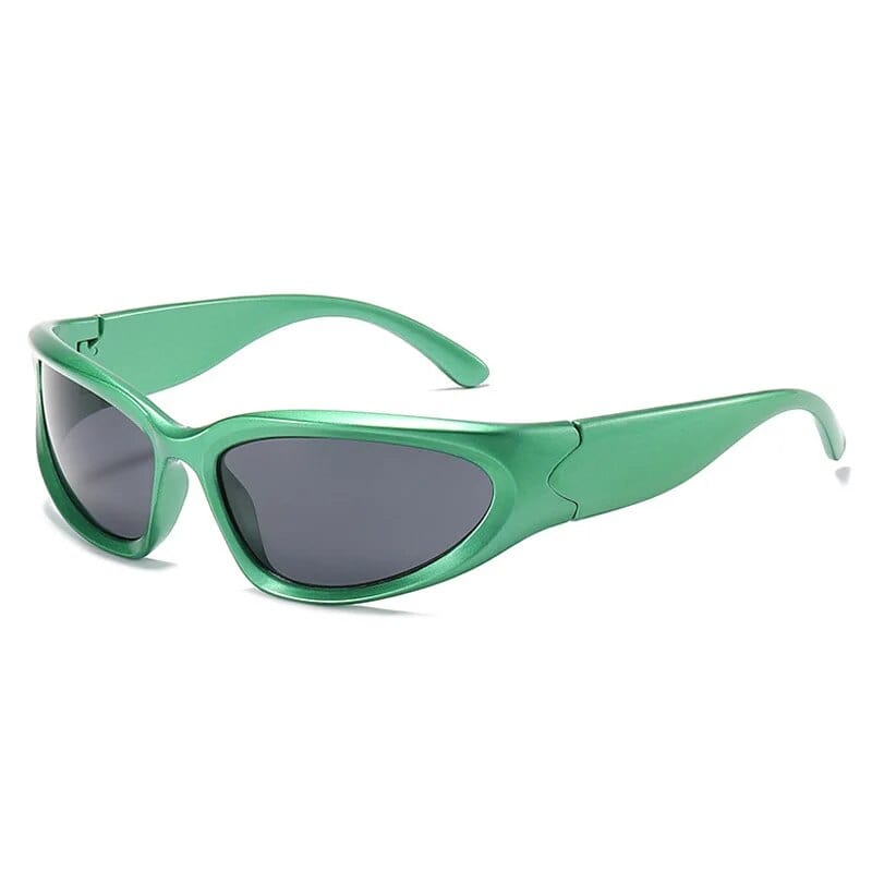 lunette de soleil retro vert