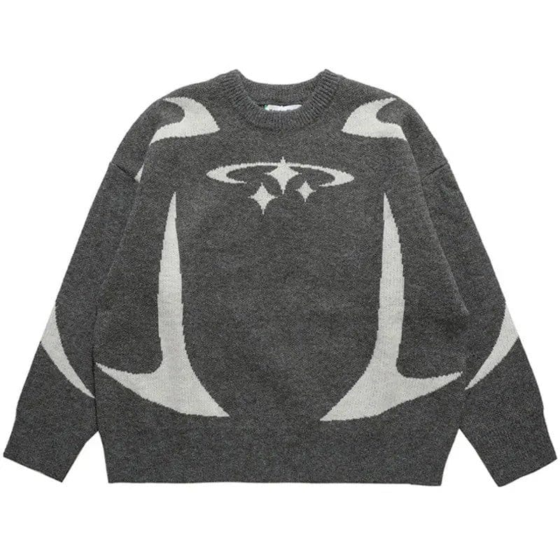 Y2K GorpCore Gris / S Sweater Y2K Sweater Y2K  | Y2K-GorpCore™