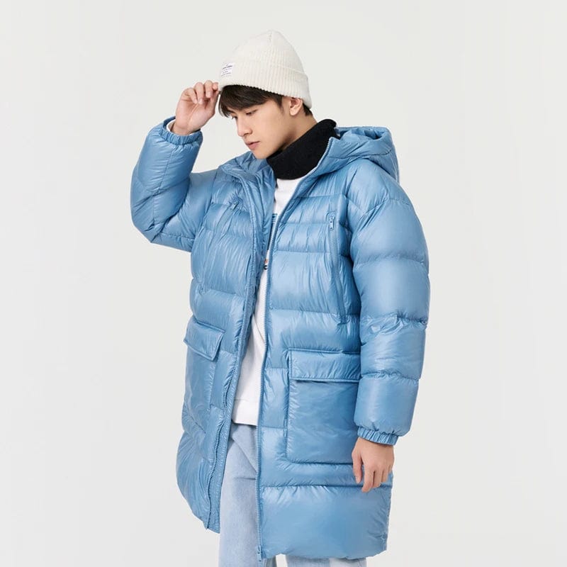 Manteau Drip bleu y2k