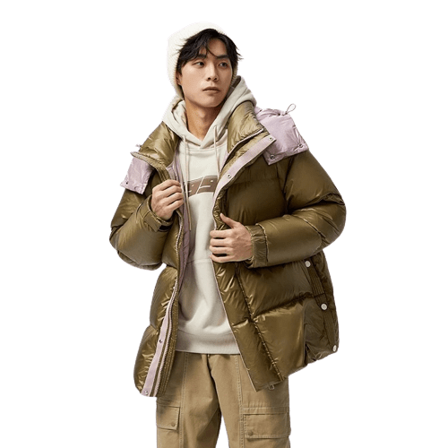 Manteau Streetwear camel