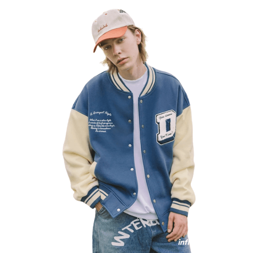 Varsity Jacket bleu