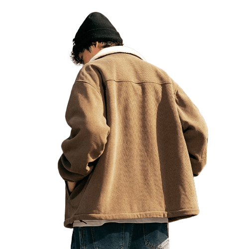 Veste Bomber marron Y2K