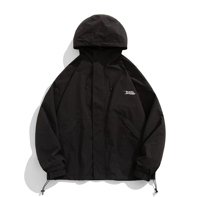 Veste Japonaise Streetwear noir