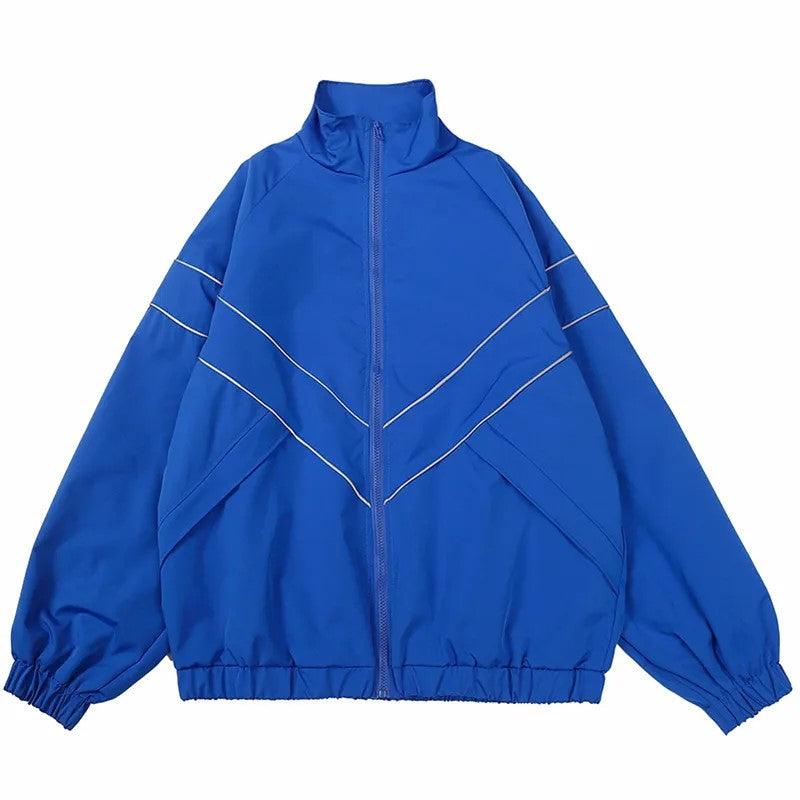 Veste Streetwear bleu Homme