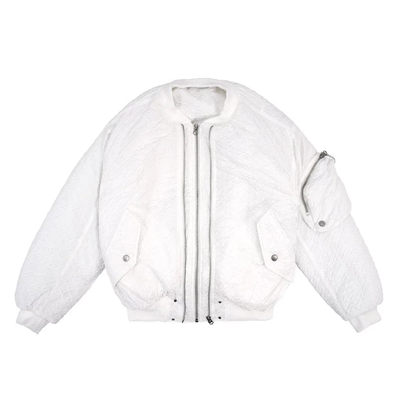 Veste Y2K blanche Vintage