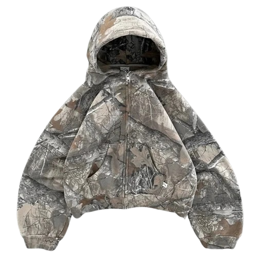 veste y2k camouflage